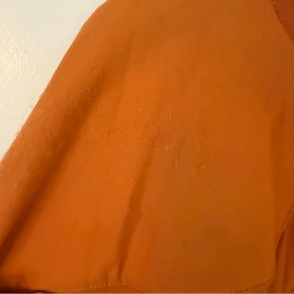 Vintage Patagonia Technical Storm Jacket - Rare Pumpkin Orange - Size XL - Picture 4 of 11